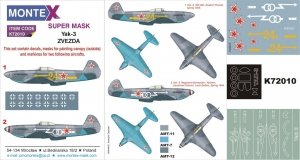 Montex K72010 Yak-3 1/72