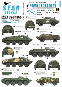 Star Decals 35-C1055 Naval Infantry 2 1/35