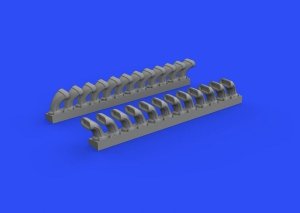 Eduard 648508 P-400 exhaust stacks 1/48 EDUARD