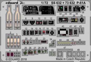 Eduard SS632 P-61A HOBBY BOSS 1/72