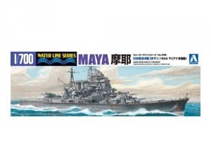 Aoshima 04538 I.J.N. HEAVY CRUISER MAYA (1944) 1/700