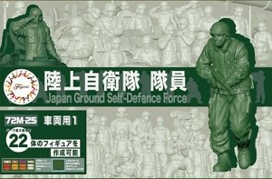 Fujimi 723426 MI-25 JGSDF Staff (for Car/Tank 1) 1/72