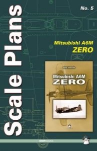 MMP Books 78364 Scale Plans No. 5 A6M Zero EN