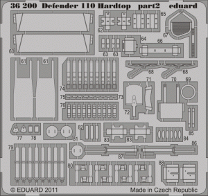 Eduard 36200 Defender 110 hardtop 1/35 Hobby Boss