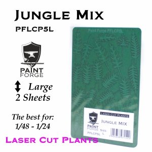 Paint Forge PFLCP5L Laser Cut Plants JUNGLE SET 5L