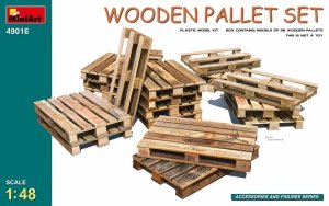 MiniArt 49016 WOODEN PALLET SET 1/48