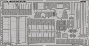 Eduard 49536 Hurricane Mk. IID S. A. 1/48 HASEGAWA