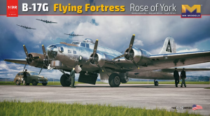 HK Models 01E044 B-17G Flying Fortress Rose of York Limited Edition 1/32