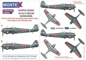 Montex K48248 Ki-43II OSCAR 1/48