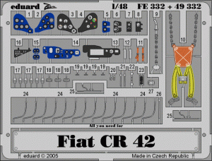 Eduard 49332 CR 42 Falco 1/48 Italeri