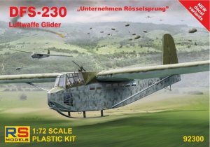 RS Models 92300 DFS-300 Luftwaffe transport Glider 1/72