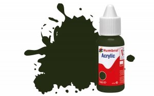 Humbrol DB0163 No 163 Dark Green - Satin - 14ml.