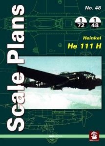 MMP Books 81968 Scale Plans No. 48 Heinkel He 111 H EN