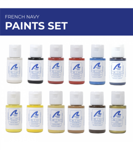 ARTESANIA LATINA 277PACK4 Zestaw farb akrylowych 12x20 ml - French Navy