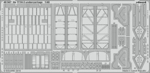 Eduard 48947 He 111H-3 undercarriage ICM 1/48