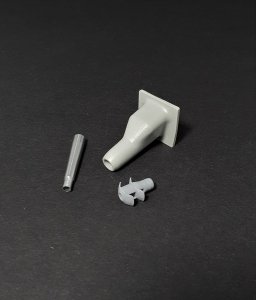 Panzer Art GB35-088 StuH III topfblende mantlet with StuG42 howitzer (final muzzle brake) 1/35
