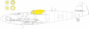 Eduard CX652 S-199 bubble canopy Weekend Eduard 1/72