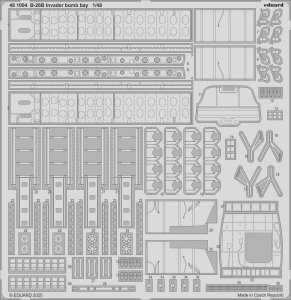 Eduard 481004 B-26B Invader bomb bay for ICM 1/48