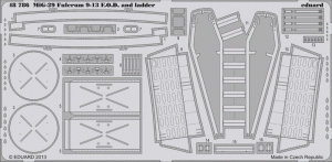 Eduard 48786 MiG-29 9-13 F. O.D. and ladder 1/48 GREAT WALL HOBBY
