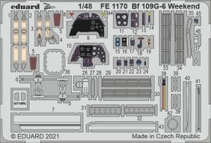 Eduard FE1170 Bf 109G-6 Weekend EDUARD 1/48
