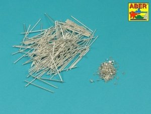 Aber 16170B Set of pins for Panther tank tracks x176 pcs / Zestaw sworzni do gąsienic czołgu Panther x176 szt  1/16