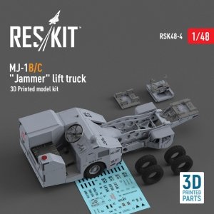 RESKIT RSK48-0004 MJ-1B/C Jammer lift truck  (3D Printed model kit) (1/48)