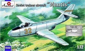 A-Model 72232 Yak-32 Soviet trainer Mantis 1/72