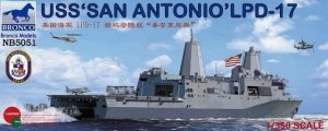 Bronco NB5051 USS San Antonio (LPD-17) (1:350)