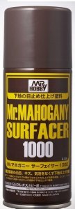 Mr.Hobby B-528 Mahogany (dark brown) Surfacer 1000 