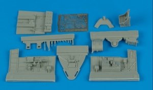 Aires 4356 F6F-3 Hellcat cockpit set 1/48 Eduard