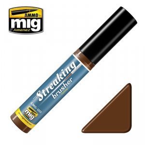 AMMO of Mig Jimenez 1253 Streaking Brusher Grime