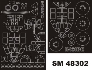 Montex SM48302 Avro Lancaster B Mki/III TAMIYA