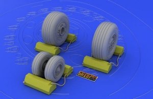 Eduard 632006 F-4J/ S wheels 1/32 TAMIYA