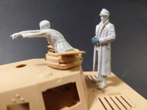 Panzer Art FI35-253 DAK Pz. IV tank crew set 1/35