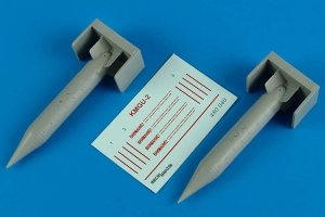 Aerobonus 480040 KMGU-2 Russian submunition dispencers (1:48)