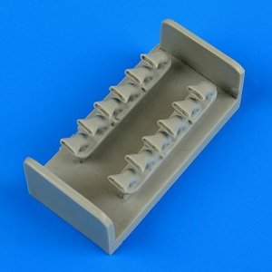 Quickboost QB48685 P-40M Kitty Hawk exhaust Hobby Boss 1/48