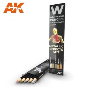 AK Interactive AK10046 METALLICS: EFFECT SET