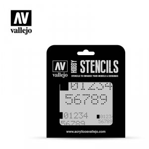 Vallejo ST-SF004 Digital Numbers