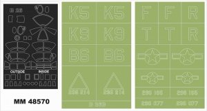 Montex MM48570 B-26B MARAUDER for ICM 48320 1/48