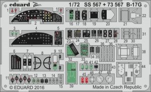 Eduard SS567 B-17G AIRFIX 1/72