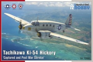 Special Hobby 72485 Tachikawa Ki-54 Hickory 'Captured And Post War Service' 1/72