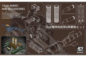 AFV Club 35193 15cm SIG33 Ammo / Accessories (1:35)