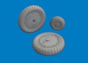 Eduard 632215 Bf 109G-6 wheels for REVELL 1/32