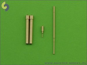 Master AM-32-041 He-162 Salamander - armament and detail set (MG 151 barrel tips, nose gear indicator and Pitot Tube) (1:32)