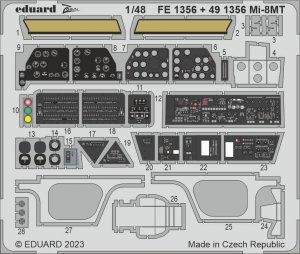 Eduard FE1356 Mi-8MT TRUMPETER 1/48