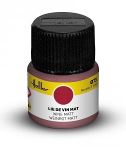 Heller 9073 073 Wine - Matt 12ml