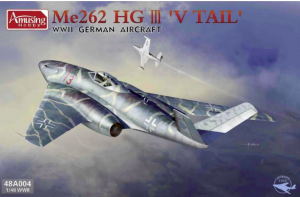 Amusing Hobby 48A004 Me 262 HG III V Tail 1/48
