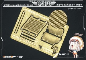 Voyager Model FE48011 WWII German Hetzer Grills for MENG 32511 1/48