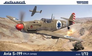 Eduard 7472 Avia S-199 ERLA canopy Weekend edition 1/72