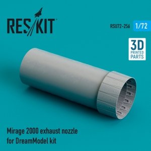 RESKIT RSU72-0256 MIRAGE 2000 EXHAUST NOZZLE FOR DREAMMODEL KIT (3D PRINTED) 1/72